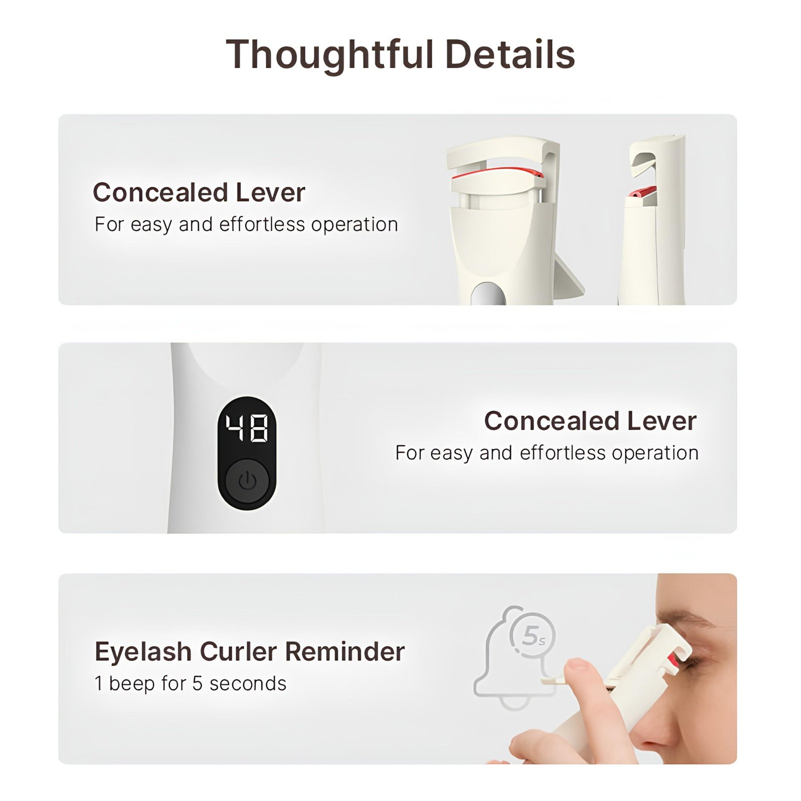 Heated Curler for Lashes