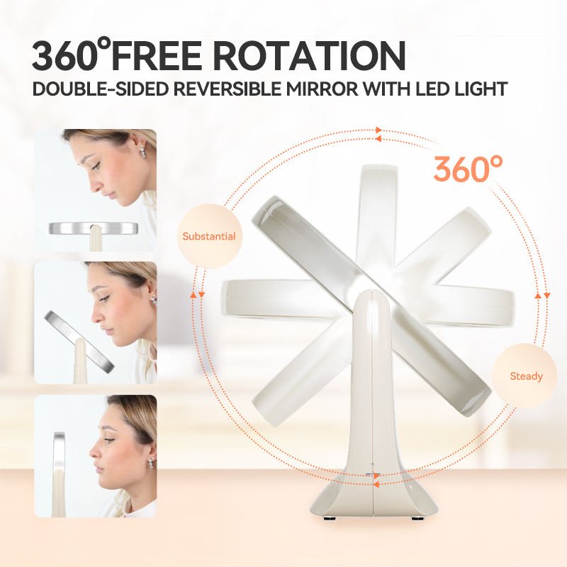 Rechargeable LED Mirror (1X/5X) - Image 2