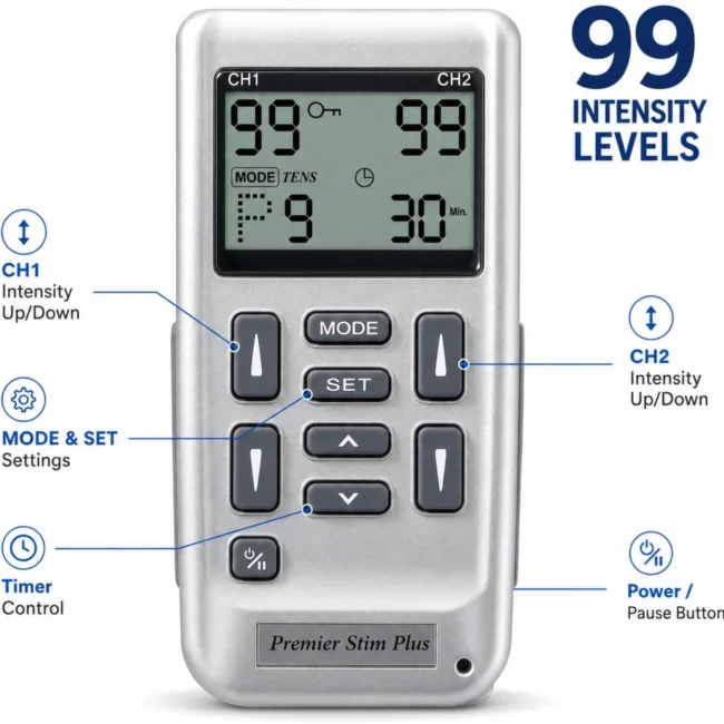 Ems combination therapy machine with dual channel original