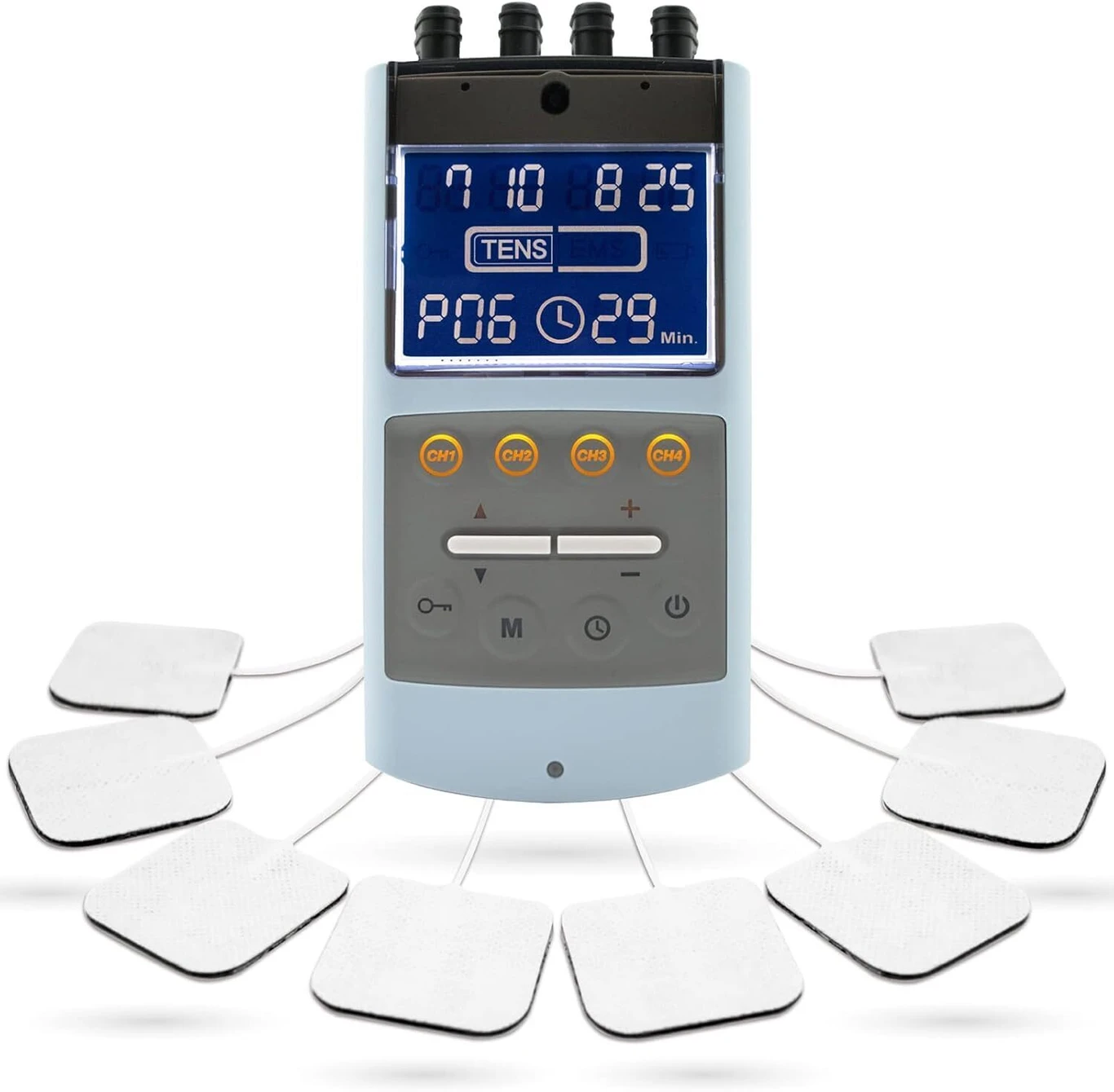 tens ems muscle stimulator machine for pain relief muscle